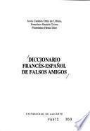 Libro Diccionario francés-español de falsos amigos