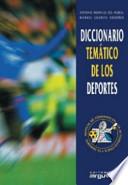 Libro Diccionario temático de los deportes