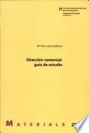 Libro Dirección comercial : guía de estudio