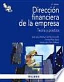 Libro Dirección financiera de la empresa