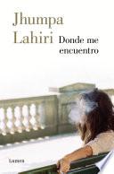 Libro Donde me encuentro