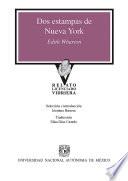 Libro Dos estampas de Nueva York