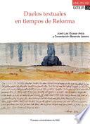 Libro Duelos textuales en tiempos de reforma