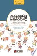 Libro Educación Preescolar en Colombia