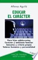 Libro Educar el carácter