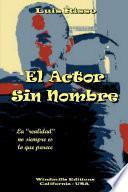 Libro El Actor Sin Nombre