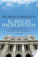 Libro El arte de hacer justicia