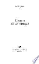 Libro El canto de las tortugas