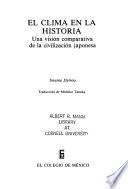 Libro El clima en la historia