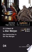 Libro El Crimen de la Rue Morgue - Zweisprachig Spanisch-Deutsch