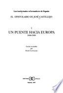 Libro El epistolario de José Castillejo: Un puente hacia Europa, 1896-1909
