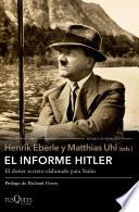 Libro El informe Hitler