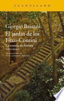 Libro El jardín de los Finzi-Contini