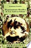 Libro El pensamiento filosófico de Lou Andreas-Salomé