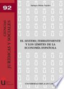 Libro El sistema terrateniente y los límites de la economía española