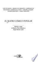 Libro El teatro cómico popular