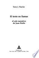 Libro El texto en llamas