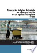 Libro Elaboración del plan de trabajo para la organización de un equipo de limpieza