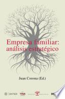 Libro Empresa familiar: análisis estratégico