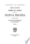 Libro Ensayo político sobre el reino de la Nueva España
