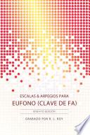 Libro Escalas & Arpegios para Eufono (Clave de Fa) - Ensayo Edición
