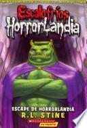 Libro Escape de Horrorlandia