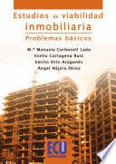 Libro Estudios de Viabilidad Inmobiliaria. Problemas Básicos