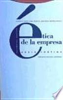 Libro Etica de la empresa
