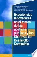 Libro Experiencias innovadoras en el marco de las políticas públicas y los Objetivos para el Desarrollo Sostenible