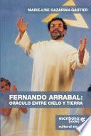 Libro Fernando Arrabal: Oráculo entre cielo y tierra