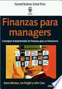 Libro Finanzas para managers
