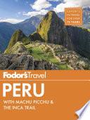 Libro Fodor's Peru