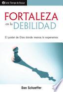 Libro Fortaleza en la debilidad