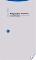 Libro Fronteras territoriales