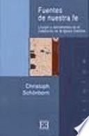 Libro Fuentes de nuestra fe