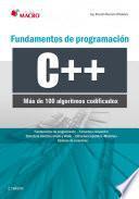 Libro Fundamentos de programación C++ (100 algoritmos codificados)