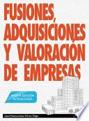 Libro Fusiones, adquisiciones y valoración de empresas