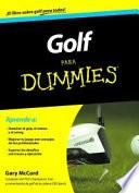 Libro Golf para Dummies