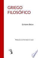 Libro Griego Filosófico