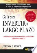 Libro Guía para invertir a largo plazo