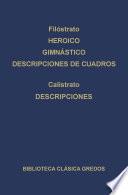 Libro Heroico. Gimnástico. Descripciones de cuadros. Descripciones.