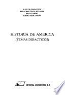 Libro Historia de América