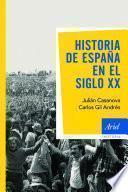 Libro Historia de España en el siglo XX