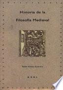 Libro Historia de la Filosofía Medieval