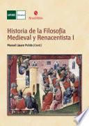 Libro HISTORIA DE LA FILOSOFÍA MEDIEVAL Y RENACENTISTA I
