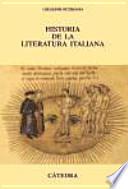 Libro Historia de la literatura italiana