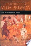 Libro Historia de la vida privada