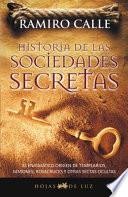 Libro Historia de las sociedades secretas