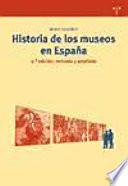 Libro Historia de los museos en España