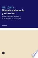 Libro Historia del mundo y salvación